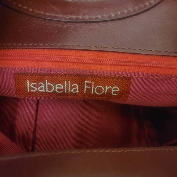 Vintage Isabella Fiore Y2K Floral Hand Beaded Satchel - Picture 10 of 14